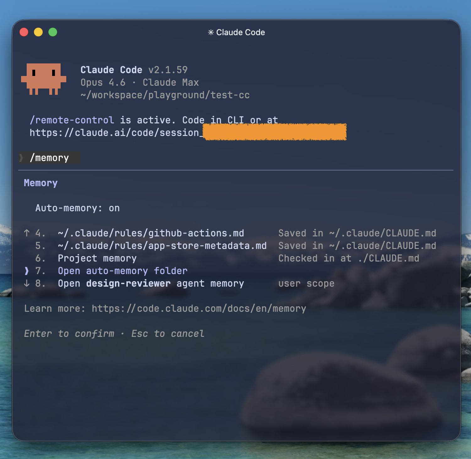 Auto-memory